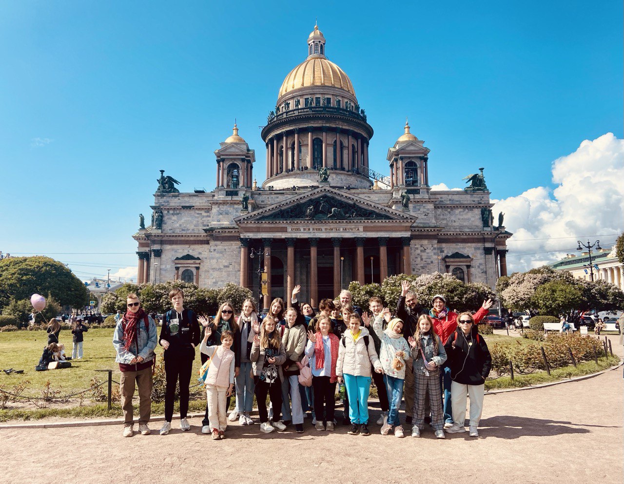 Поездка Воскресной школы храма Иоанна Воина в Петербург