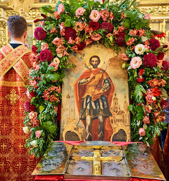 Икона мученика Иоанна Воина