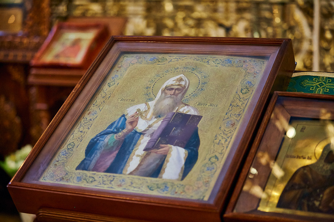 Святитель Алексий Московский – икона в храме Иоанна Воина